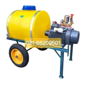 قیمت سمپاش فرغونی 100 لیتری برقی موتوژن با پمپ میتسوکو