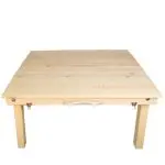 میز کرسی چوبی تاشو یک در یک