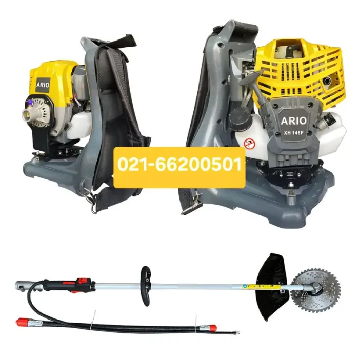 علف زن پشتی آریو چهارزمانه مدل XH 146F