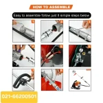 فروش علف زن پشتی هارلند مدل BG520