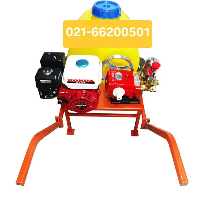 خرید سمپاش فرغونی 120 لیتری هوندا با پمپ 60 بار