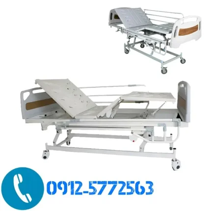 اجاره تخت بیمارستانی نیمه برقی سه شکن