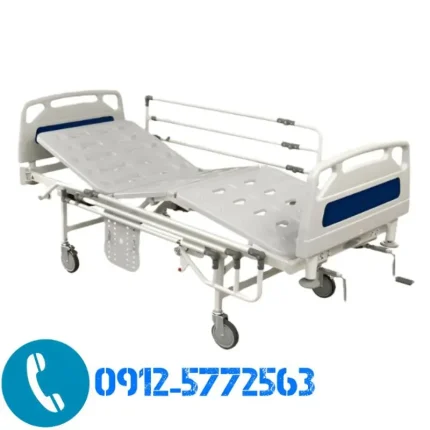 قیمت اجاره تخت بیمارستانی مکانیکی دو شکن