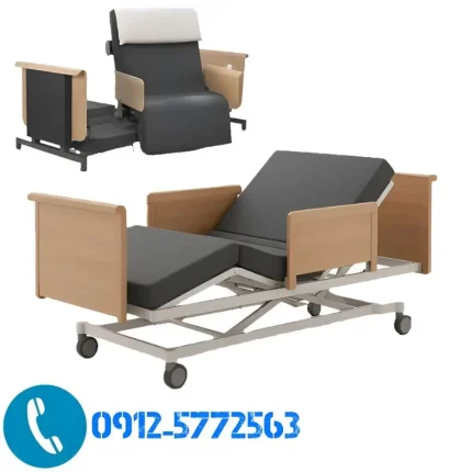 اجاره تخت بیمارستانی چرخشی