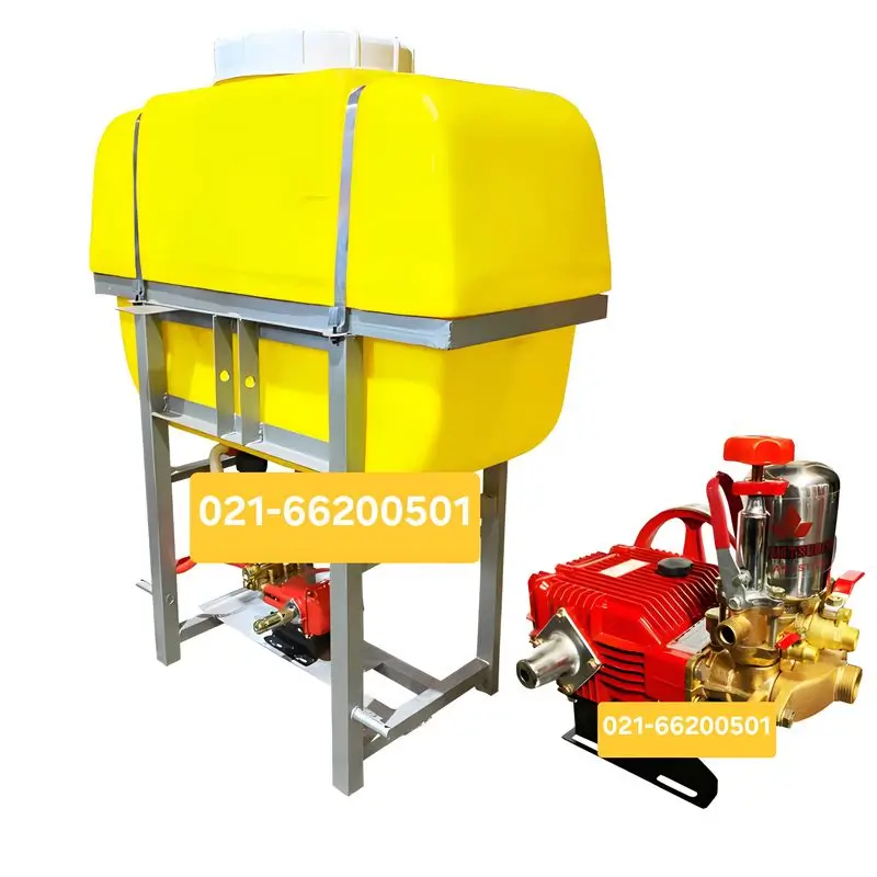 سمپاش تراکتوری 400 لیتری با پمپ میتسوبیشی 45 بار