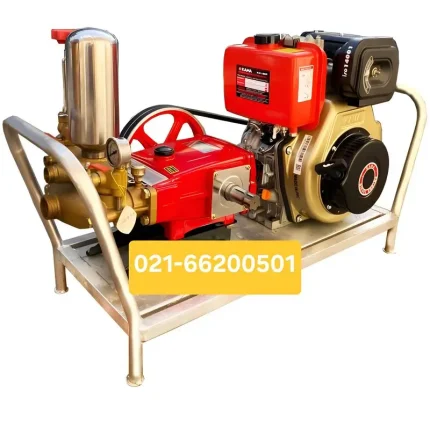 سمپاش زنبه ای کاما با پمپ لوشانگی 120 بار